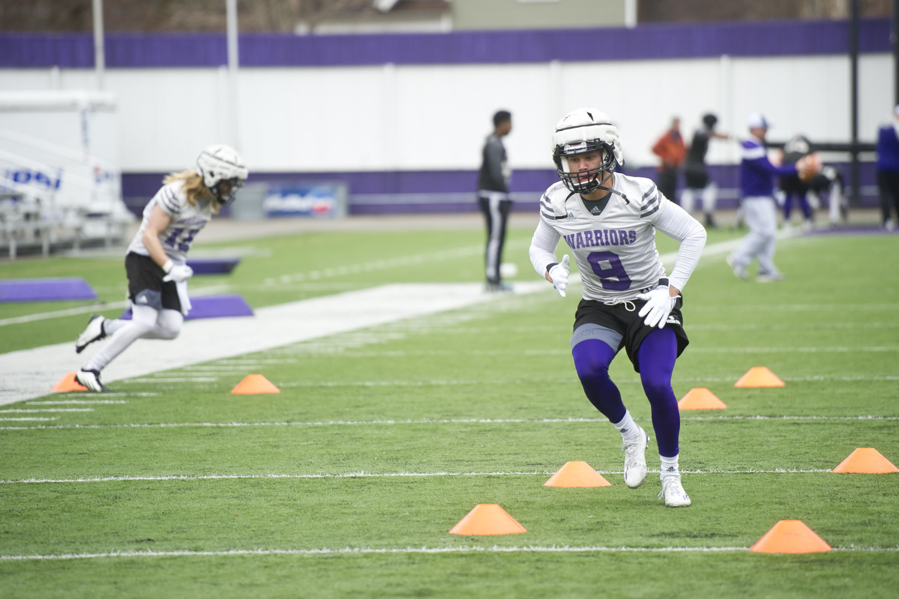 Winona State Football spring practice 08